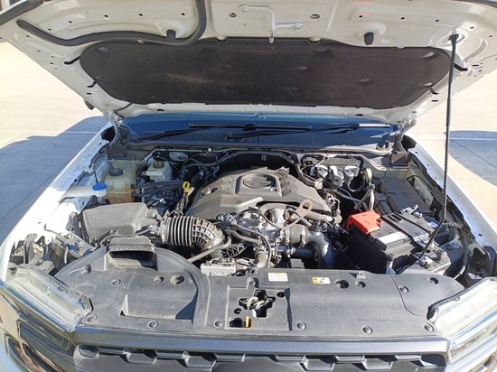 Engine bay photographed during a VerifiInspect inspection