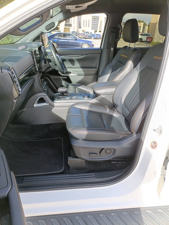 Vehicle interior photographed during a VerifiInspect inspection